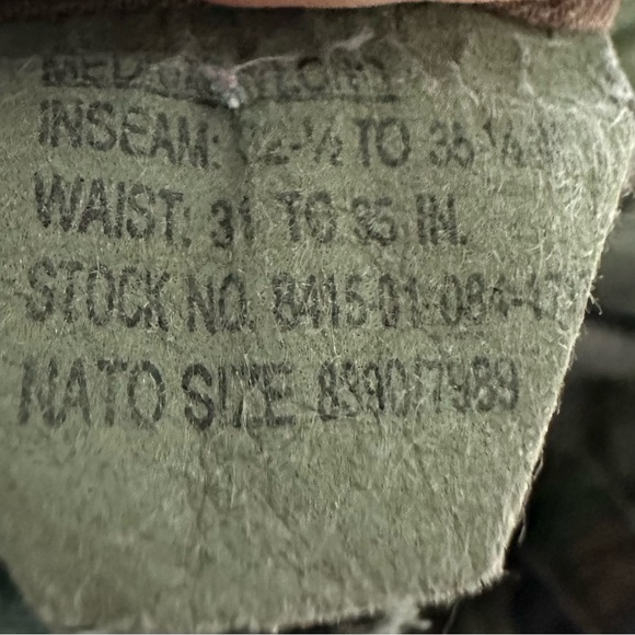 Authentic military BDU’s - Picture 2 of 6